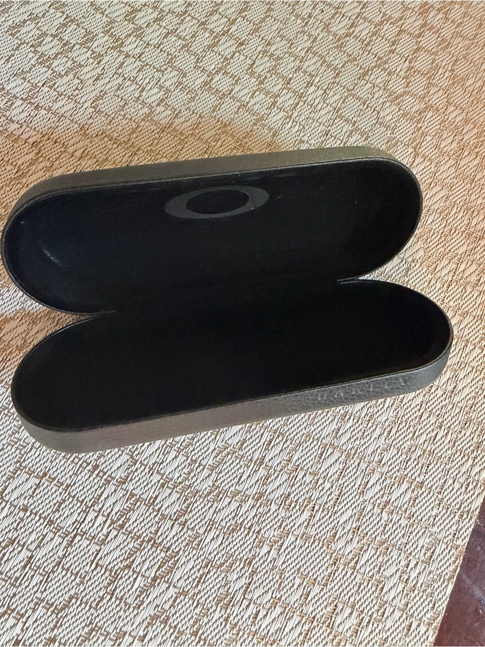Oakley black sunglasses case